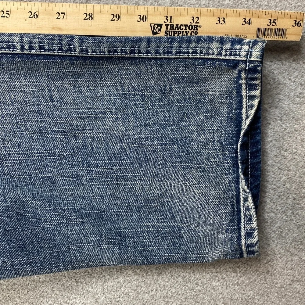 Vtg Lifted Research Group relaxed size 36 acid wash embroidered hip hop edgy